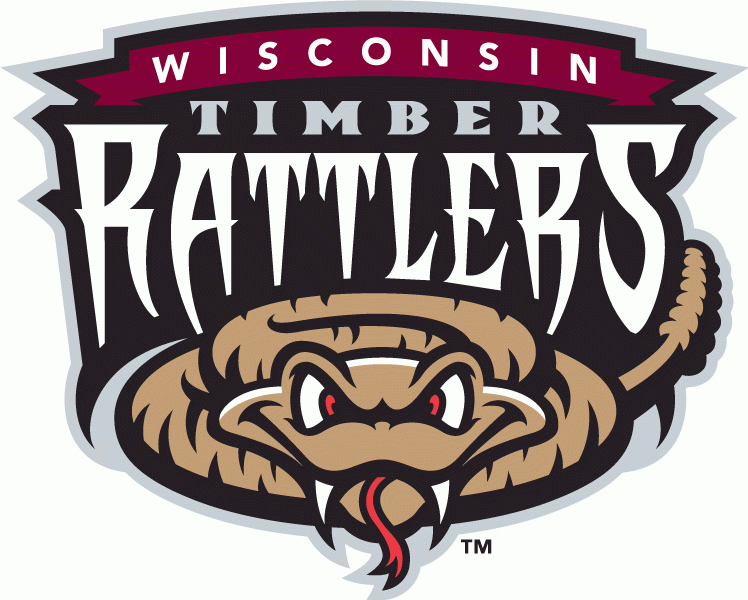 Wisconsin Timber Rattlers 2011-Pres Primary Logo decal supplier